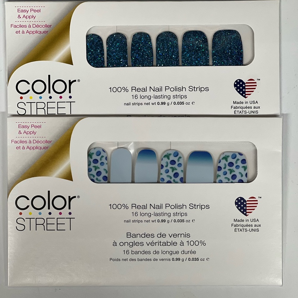 Color Street Nail Strips - Blue Bundle